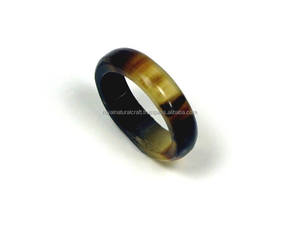 Elegant Dark Buffalo Horn Fashion Bracelet <b>Bangle</b> <b>Set</b> Natural Horn <b>Bangles</b> Accessory - Product Image 2