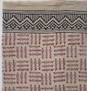 Hand Block Print Cotton <b>Sarong</b> Boho beach Cover Up 100% Soft Cotton Printed <b>Sarong</b> for Beach Resort Wear Wholesale Manufacturer - Product Image 2