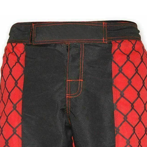Shorts MMA pour hommes, style streetwear, nouvelle collection, couleur unie avec décoration vintage, fabriqués au Pakistan, shorts d'entraînement MMA - Product Image 6