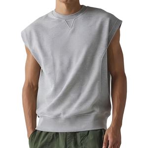 Camiseta Casual de Cuello Redondo con Diseño Estampado, Ecológica, de Secado Rápido, Tejido Cómodo para Uso Diario, Deportiva, Moderna, sin Mangas, para Hombre - Product Image 3