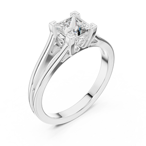 Classic 925 Sterling Silver Moissanite <b>Diamond</b> <b>Ring</b> Wholesale Engagement Jewelry Manufacturer Supplier - Product Image 4