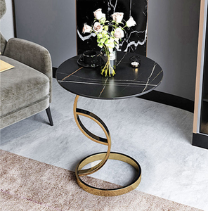 Modern Aluminum Smart <b>Side</b> <b>Table</b> <b>Round</b> Smart Coffee <b>Table</b> - Product Image 6