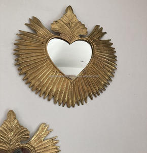 Décoration intérieure Sacré Coeur Goutte D'huile Pendentif Coeur De Pêche Pendentif DIY Boucles D'oreilles Collier Bijoux Accessoires - Product Image 3