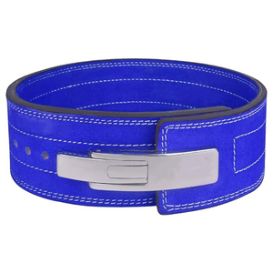 White Adjustable Waist Support Belt with Buckle Closure for Weight Lifting and Strength Training Unisex Breathable Design - Product Image 6