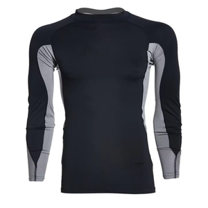 Meilleure vente OEM 2026 – Rashguard homme à manches longues anti-UV en Spandex/Polyester, séchage rapide, respirant, pour le surf et la plongée - Product Image 6