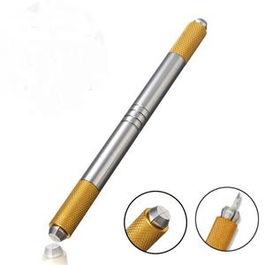 Porte-lame MICRO BLADE en acier inoxydable à double tête pour lames de ombrage ou lames normales - Product Image 1