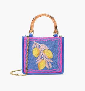 Bolso Bandolera de Mujer, Estilo Bohemio Moderno Indio, Bordado, Hecho a Mano, de Algodón, Impermeable, con Cuentas, Ligero y Grande - Product Image 1