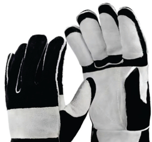 Gants de soudage en cuir de vachette pleine fleur renforcés, ignifuges, résistants, pour la construction et la lutte contre les incendies, sans latex - Product Image 5