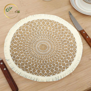 เสื่อปูโต๊ะทำจากปอคุณภาพดีแผ่นรองจานทำจากเส้นใยธรรมชาติสำหรับผู้ซื้อและผู้นำเข้าทั่วโลก - Product Image 2