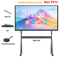 Tableau blanc interactif intelligent, kit SKD, compatible avec les panneaux plats interactifs, écran tout-en-un, tableau d'enseignement pour l'école