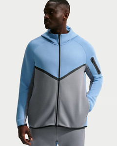 Sweat à capuche zippé en molleton technique pour homme, veste de sport, logo personnalisé, vêtements athlétiques, streetwear, fabricant de vêtements OEM ODM sous marque privée - Product Image 3