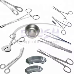 Suture Practice Kit Complete Suturing Kit Including Reusable Stainless Steel Preventive Instruments 7-Jaw By <b>Blush</b> Surgical - Product Image 1