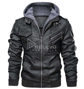 Nouvelle veste en cuir de vachette élégante et personnalisée pour homme, veste en cuir de moto pour homme, veste en cuir de crocodile à bas prix - Product Image 1