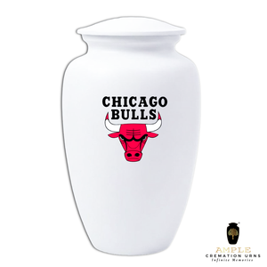 Urne funéraire de style européen pour cendres, urne commémorative de basket-ball Chicago Bulls - Product Image 2