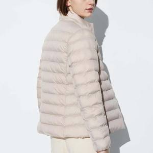 Parka d'hiver ultra-légère, respirante et imperméable pour femme, avec fermeture éclair, style décontracté, pliable, matelassée, avec broderie - Product Image 2