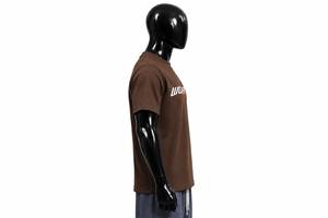 T-shirt décontracté à manches courtes pour homme Wearloom, blanc, avec logo imprimé sur le devant, en popeline de coton, style respirant pour l'été - Product Image 4