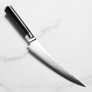 Cuchillo de Cocina Profesional para Frutas y Verduras, Forjado a Mano en Acero de Damasco, Afilado como una Navaja, de Acero Inoxidable - Product Image 3