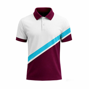 Chemises polo en sublimation pour hommes, chemises polo personnalisées en gros, broderie de logo, chemise polo de golf, vêtements de travail respirants, unisexe, femmes - Product Image 4