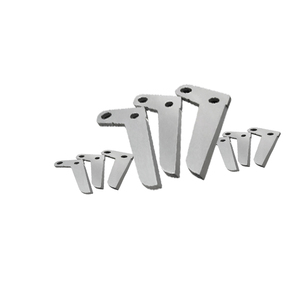 Personalización no estándar Cuchillas de corte industriales de carburo de tungsteno Herramientas de corte de carburo cementado para corte de láminas de metal - Product Image 5