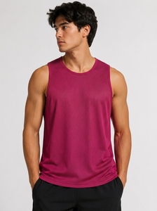 Mens Breathable Mesh Tank Top Quick Dry Sleeveless Sports Jersey Lightweight <b>Athletic</b> Training Gym Fitness Running Vest Wear - Product Image 5