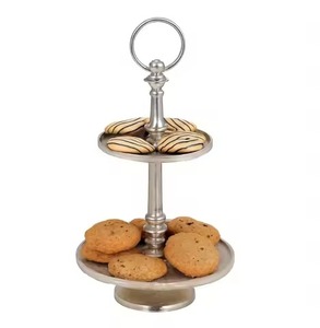 Hotel Use Metal Cake Stand Dessert Display Plate Cupcake Holder Event Table Decoration - Product Image 5