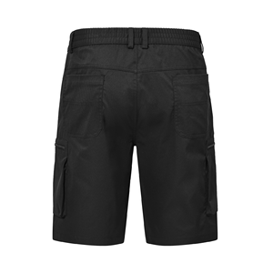 Shorts cargo décontractés pour hommes, multi-poches, couleur unie, respirants, écologiques, séchage rapide, Spandex/Coton, design personnalisé, taille élégante - Product Image 4