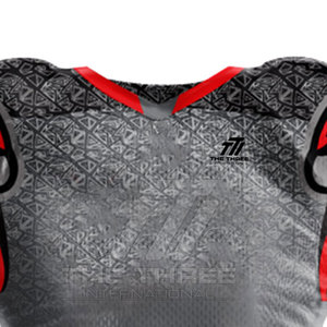 Heavy Duty Reinforced American Football Jersey Double Layer Shoulder High Strength Game Day Jersey - Product Image 5