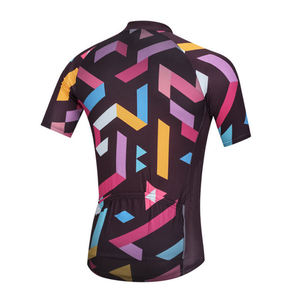 เสื้อจักรยานแบบสั่งทำพิเศษ คุณภาพพรีเมียม โพลีเอสเตอร์ 100% ระบายอากาศได้ดี แห้งเร็ว น้ำหนักเบา พร้อมปักชื่อทีมและโลโก้ - Product Image 2