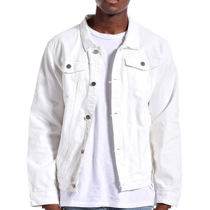 Premium Quality <b>Men</b> <b>Denim</b> <b>Jacket</b> Vintage Ripped Style Cotton Winter Coat Windproof Streetwear <b>Denim</b> <b>Jacket</b> OEM - Product Image 1