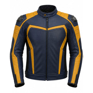 Chaqueta de Motociclismo Profesional de Cuero/PU, Impermeable, Transpirable y Resistente al Viento, con Logotipo Personalizado del Fabricante, Tallas Grandes - Product Image 5