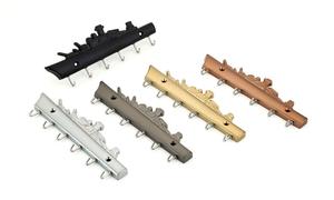 Colgador de Pared de Madera Estilo Barco Náutico con Ganchos de Ancla para Decoración del Hogar, Diseño de Ancla Marina, Perchero de Pared de Madera con Forma de Barco - Product Image 2