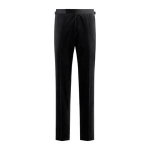 Costume de smoking de luxe noir en velours pour homme, revers pointu, un bouton, pour bal de promo, soirée formelle, blazer de mariage, costumes de marié - Product Image 4