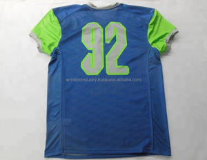 Nouvel arrivage Uniforme de football américain sur mesure pour vêtements de sport Uniforme de football américain à manches courtes grande taille - Product Image 5