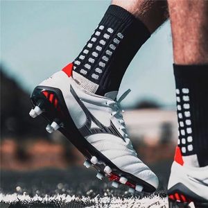 2 Set Anti-Slip <b>Grip</b> Soccer <b>Socks</b> with Shin Guard Sleeves, Sports Athletic <b>Socks</b> for Men Women - Product Image 3