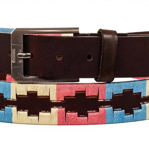 Cinturón de cuero Vintage de tendencia con estilo único para Diseño Artesanal ajustable para hebilla impresa para conjuntos de cinturones de cuero con hebilla - Product Image 1