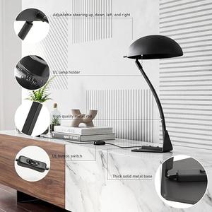 Lámpara de Mesa Contemporánea de Latón con Globo de Vidrio Esmerilado para Iluminación Moderna de Escritorio - Product Image 4
