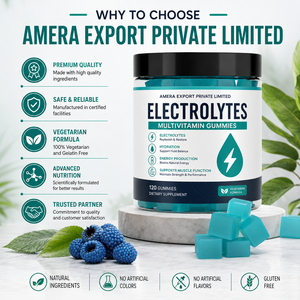 Bonbons Gélifiés Énergisants Naturels aux Plantes, Multivitamines et Électrolytes, 60 Unités, Complément Alimentaire pour Adultes, Fournisseur OEM ODM - Product Image 5