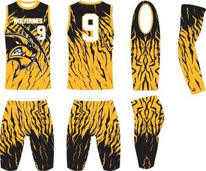 Maillots d'entraînement de football personnalisés 7v7 / 7on7 pour hommes, respirants, imprimés, séchage rapide, service OEM, découpe automatisée - Product Image 5