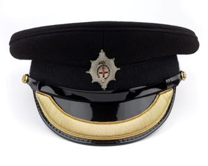 Casquette de service Coldstream Guards, vert olive, en laine, chapeau formel pour adultes - Product Image 6