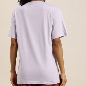 Camisetas Personalizadas para Mujer con Bordado y Estampado, Proveedor OEM, Corte Holgado, Cómodas, de Algodón, Diseño Bordado, Moda Urbana - Product Image 2