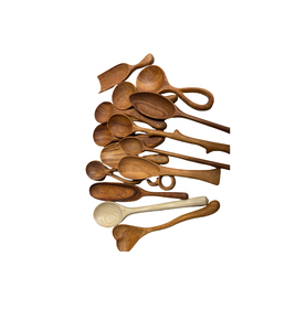 Factory Handmade Wooden Spoon/ Acacia <b>Wood</b> Spatula / Round <b>Wood</b> Bowl Kitchen <b>Tool</b> & Salad Cookware Handmade Wooden Craft Gift - Product Image 3