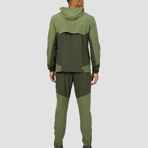 Ensemble de survêtement de course athlétique personnalisé pour homme – Haut à manches courtes réversible à séchage rapide et pantalon de jogging – Tenue de sport tendance - Product Image 5