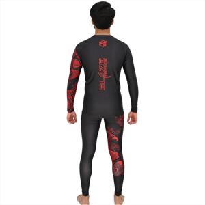 Ensemble de vêtements de sport de compression formels pour hommes - Écologique, respirant, anti-plis, pour la gym et le MMA, séchage rapide, personnalisable - Product Image 2