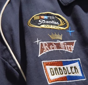 Custom Embroidered Genuine <b>Leather</b> <b>Jacket</b> Designer Motorcycle Coat Premium Quality OEM ODM Sample Service Available - Product Image 4