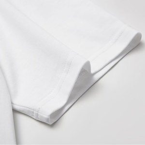 T-shirt décontracté pour homme avec logo personnalisé, effet vieilli, lavage vintage, coton épais, fournisseur en gros, OEM ODM - Product Image 5