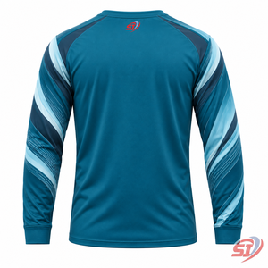 Mens Sports Long Sleeve T-<b>Shirt</b> Custom Breathable Lightweight Quick Dry Polyester/Cotton Summer Workout Tee Manufacturer - Product Image 2