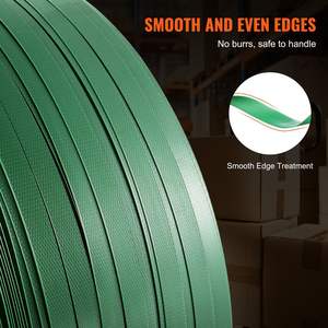 0,63 \ "X 0,03 \" X 4000 '\ Poliéster PET Flejado Rollo Embalaje Banding Strap - Product Image 4