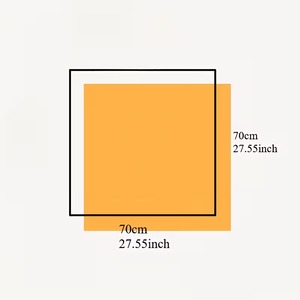 ผ้าพันคอเนื้อสัมผัสไหมคุณภาพสูง แบรนด์หรู สำหรับสุภาพสตรี - Product Image 6