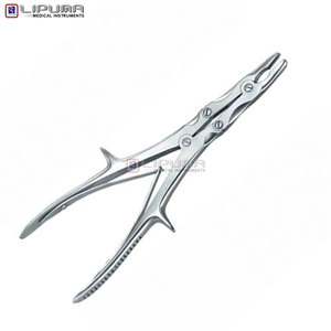 Rongeur à os chirurgical orthopédique à double action en acier inoxydable, coupe-os, instrument médical pour l'extraction osseuse - Product Image 6