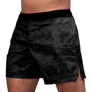 Shorts de MMA de Alta Calidad, Shorts de Entrenamiento de Tela Elástica, Diseño Cómodo y Flexible para MMA, BJJ, Muay Thai y Fitness - Product Image 1
